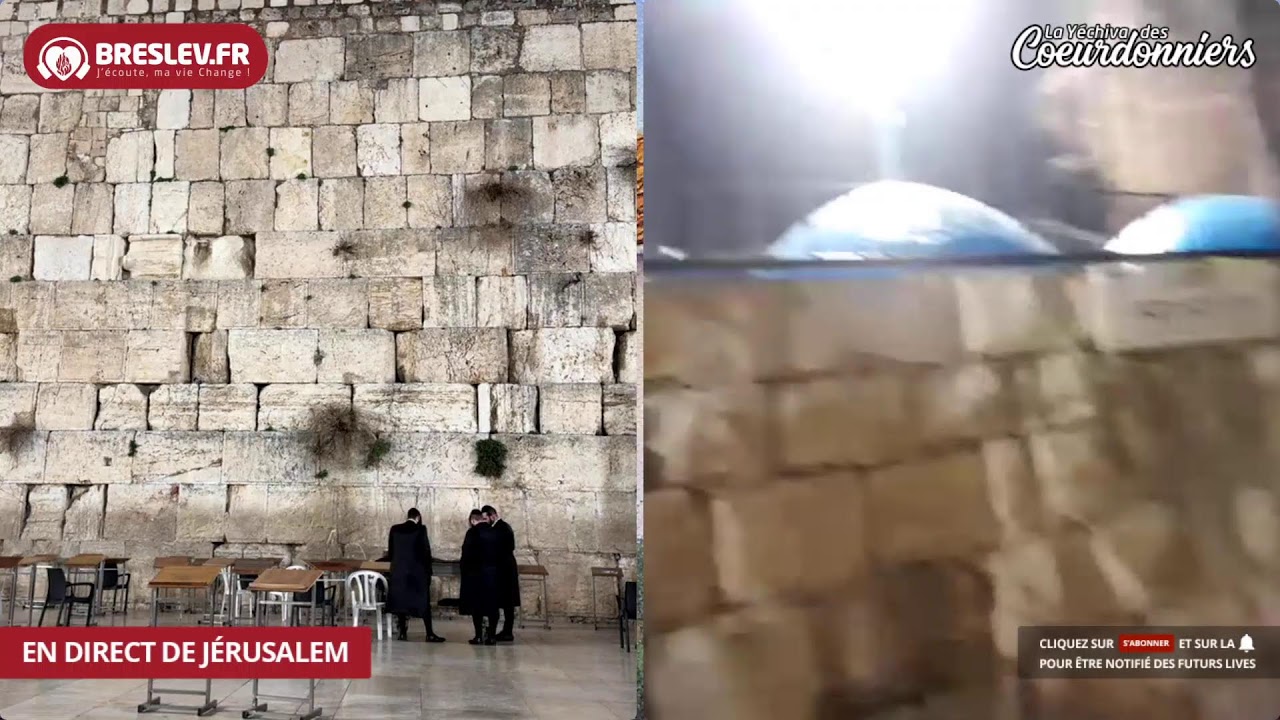 Tikoun Haclali ensemble Uman Kotel - 2 Février - Breslev-