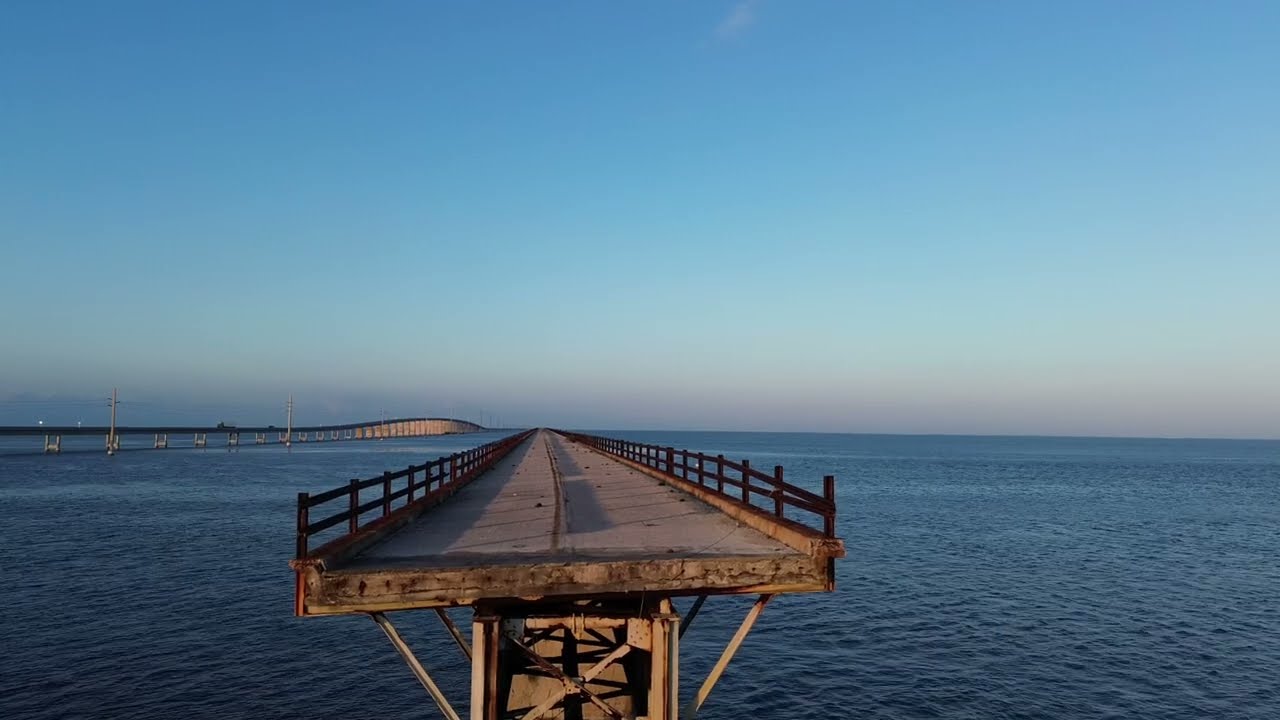 The Legendary 7 Mile Bridge | Stunning Florida Keys Drone Footage of the Old and New 7 mile Bridge