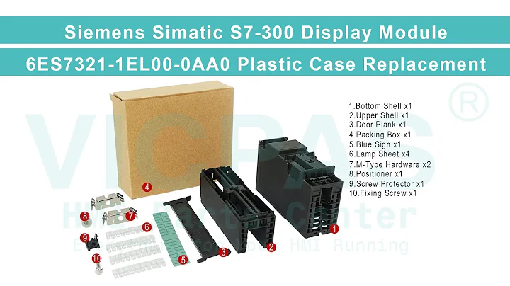 Siemens S7-300 6ES7321-1EL00-0AA0 Housing Repair