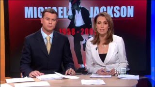 Nine's Afternoon News   Michael Jackson Special