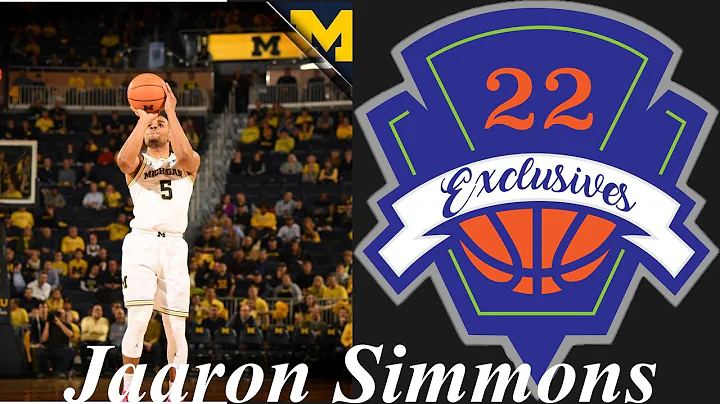 Jaaron Simmons University of Michigan 2017-2018