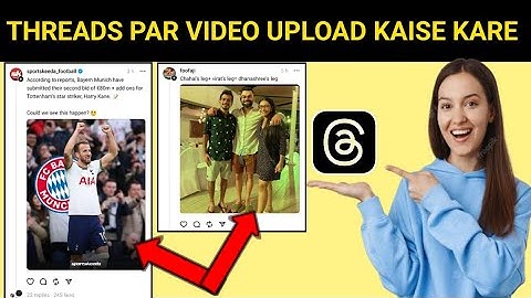 Threads Par Photo Video Upload Kaise Kare | How To Upload Photos Videos On Threads | Threads Post