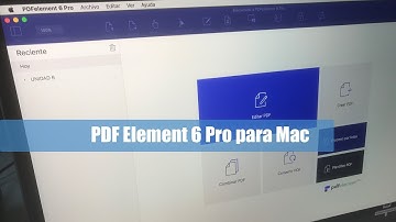 App PDFelement 6 Pro para Mac