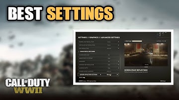 The Best Settings In Call of Duty WW2 (COD WW2)