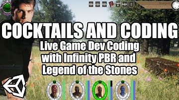 Coding and Cocktails - Live coding on Legend of the Stones, my epic RPG adventure!