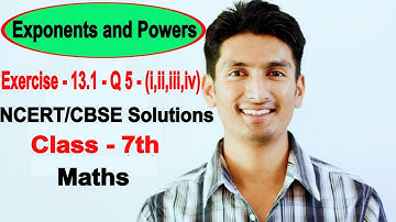 Chapter 13 Exercise 13.1 Question 5 - Exponents and Powers Class 7 Maths - NCERT Solutions
