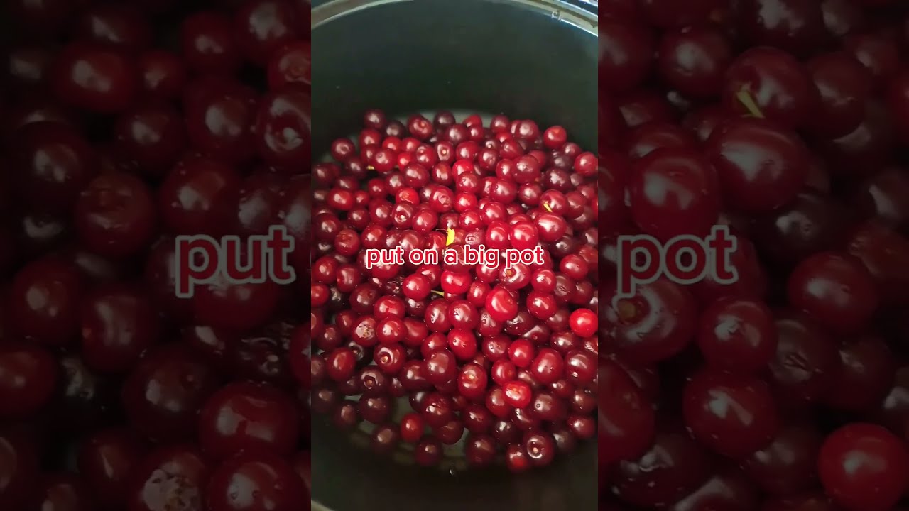 Perfect And Very Fresh Summer Juice Homemade Cherry Benefits Shortsfood