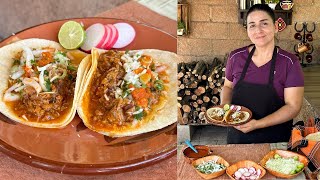 TACOS DE CHICHARRON - CON SABOR DE TAQUERIA - LA HERENCIA DE LAS VIUDAS