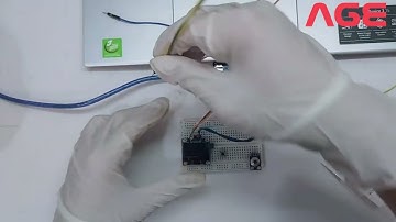 GY-906-BAA Infrared เซนเซอร์วัดอุณหภูมิแบบไร้สัมผัส ให้แสดงออกบนจอแสดงผล OLED Display 128x64 0.96"