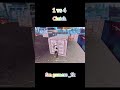 sm gamers _1k 1vs 4 😈😈👿clutch #viralvideos #trendingshorts #video