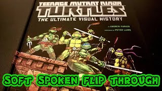 ASMR Teenage Mutant Ninja Turtles: The Ultimate Visual History Art Book Soft Spoken Flip Through screenshot 1