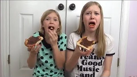 Katherine & Rachael Try New Foods!!!