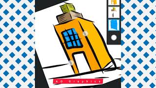 Building Quick Illustration With Beautiful Sky