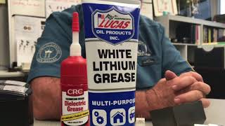 White Lithium Grease vs. Dielectric Grease