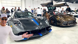 TAKING MY HERMES PAGANI TO OC'S MOST EXPENSIVE CAR DEALERSHIP! || Manny Khoshbin