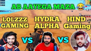 Bi team vs Hydra Alpha vs Hind gaming full intense fight in ve star Scrims | Bgmi Live | Pubg mobile