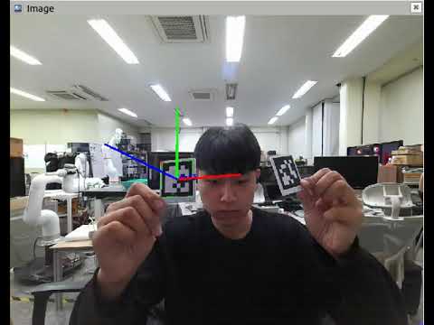 Multiple ArUco marker detection using ROS and python