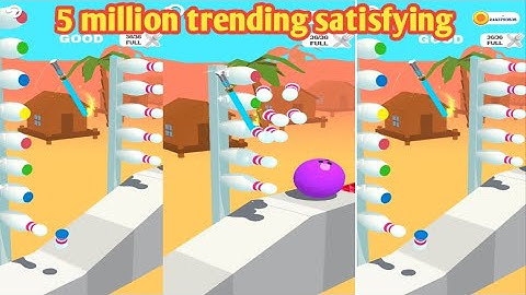 Slice it all relaxing 😎 satisfying pandu Nayak Gaming funny max level relaxing satisfying slice it
