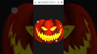 JavaScript Halloween Pumpkin with THREE JS screenshot 5