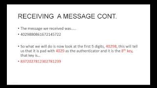 HOW TO MAKE ONE TIME PAD SECURE CRYPTO MESSAGES