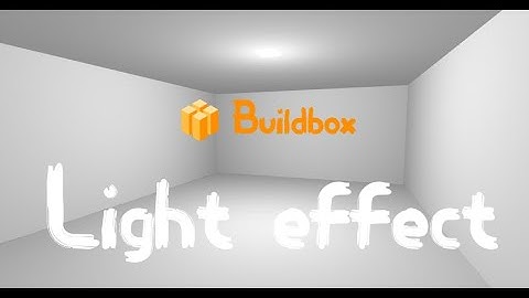 BUILDBOX 3 tutorial: How to Create light effect ?