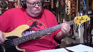 Stevie Nicks Edge of Seventeen Bass Cover with Notes & Tab in Description