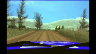 RBR  VHC1 Ford Escort Mk2 1800 gravel testing