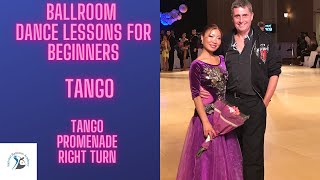 Tango Lessons for Beginner Tango Promenade Right Turn