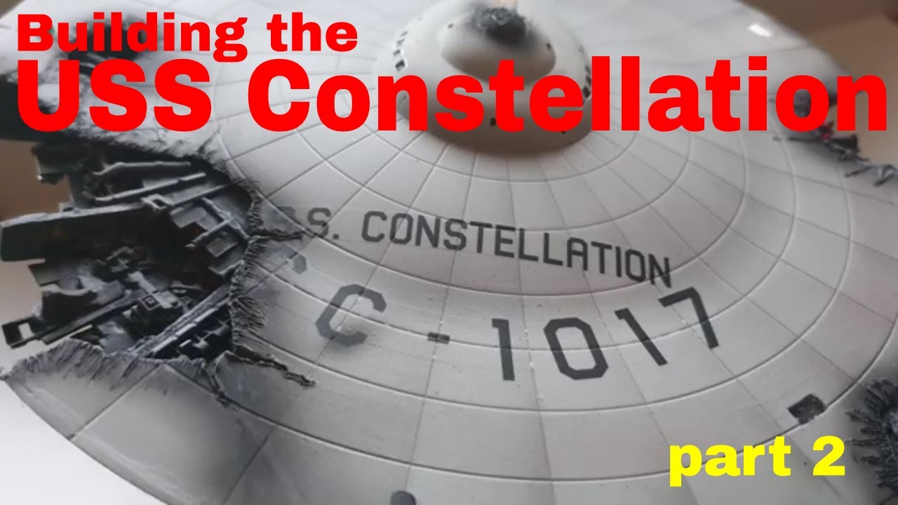 Building the USS Enter... Constellation YouTube