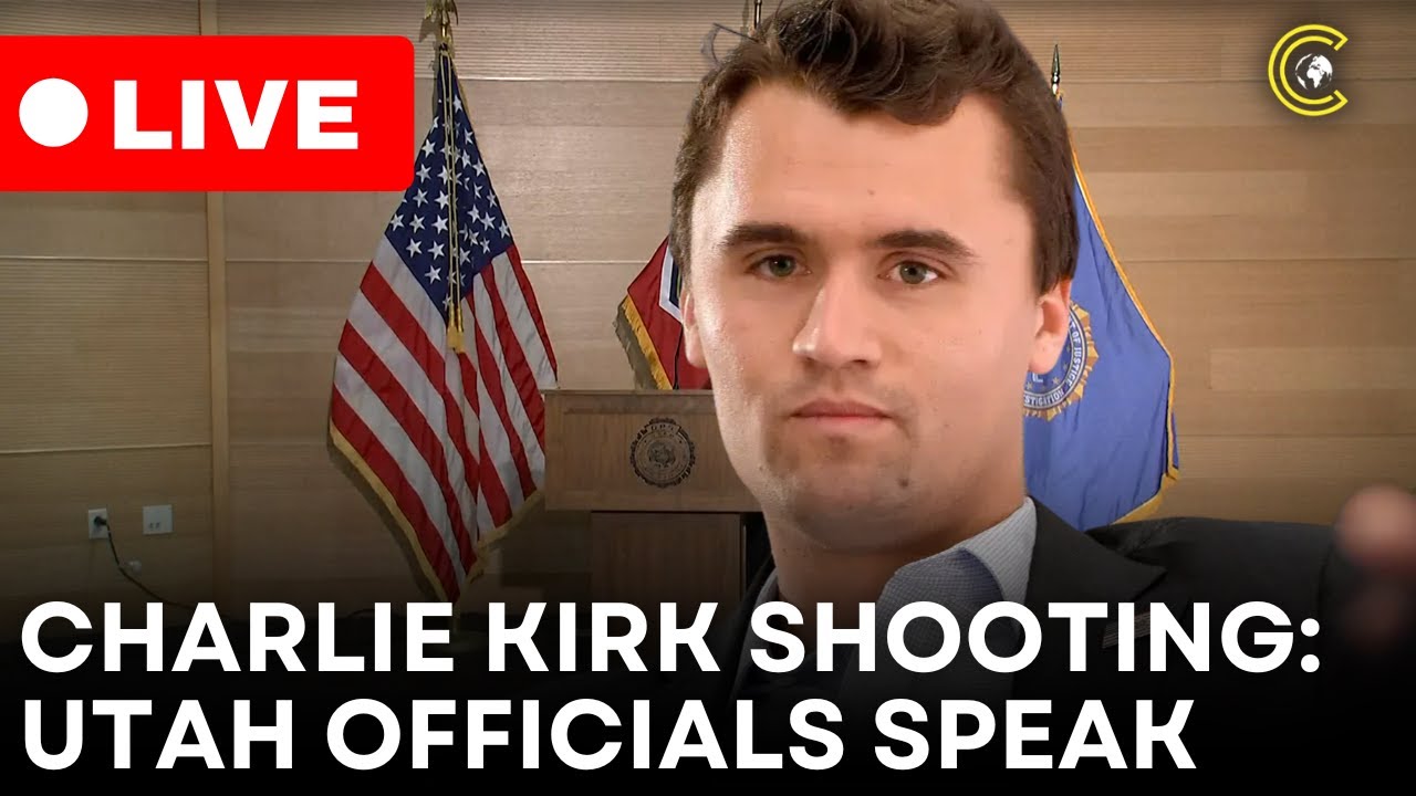 LIVE: FBI, Officials' Presser After Charlie Kirk Assassination at Utah Valley University | CLRCUT