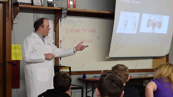Dr. Gailushas at Franklin Middle School