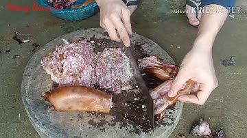 Đặc sản quê (chuột đồng thui rơm)