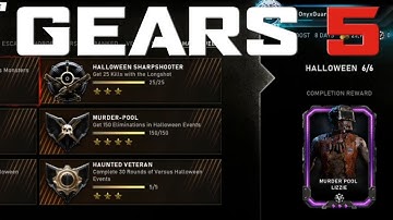 GEARS 5 - HOW TO UNLOCK MURDER POOL LIZZIE!