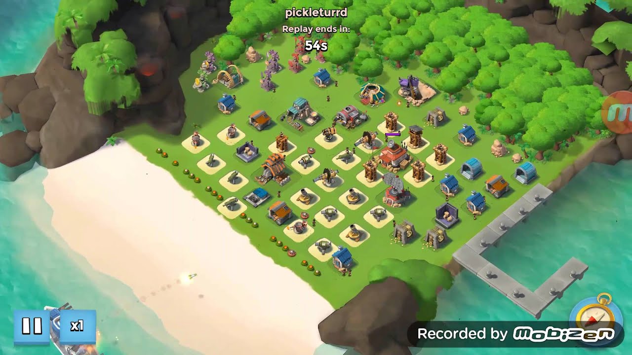 Enemy Base: 123 Level 36 (Boom Beach) Pickleturrd