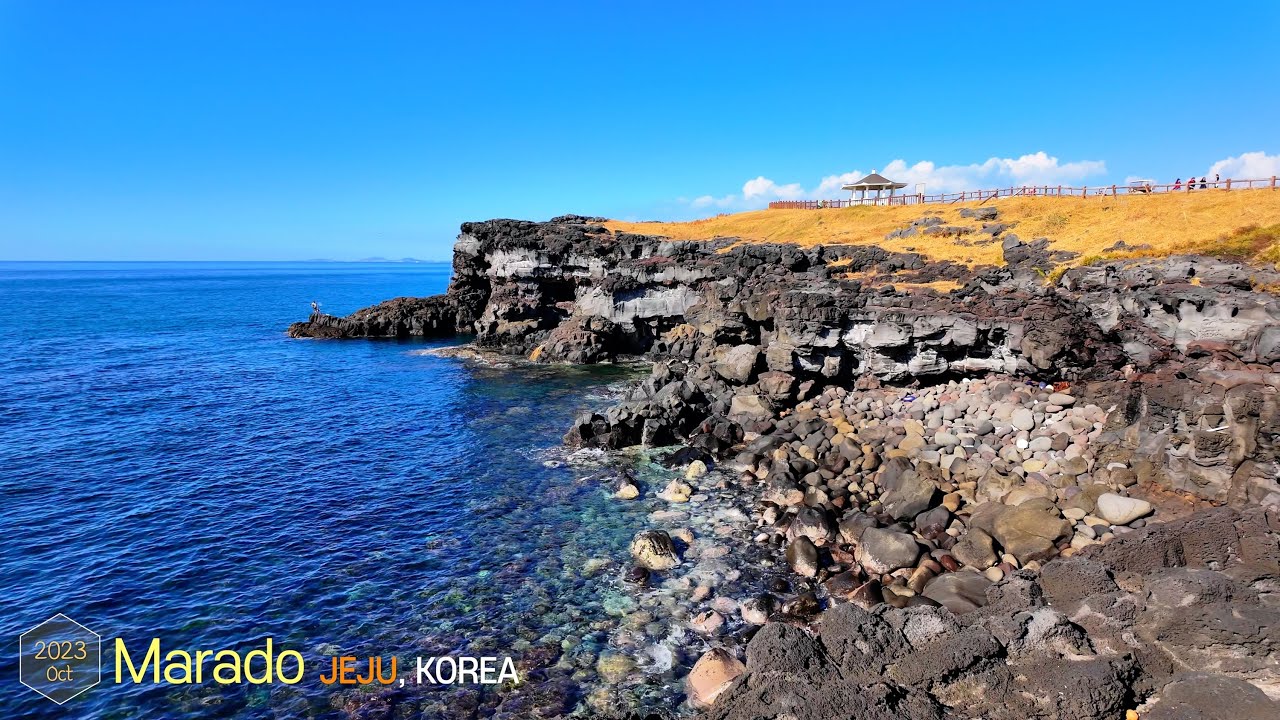 Marado, the southernmost island •[4k] Jeju, Korea - YouTube