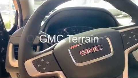 GMC Terrain Dashboard and Infotainment System