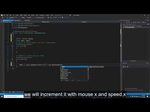 Free Look Camera in unity easy tutorial