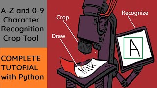 A-Z | 0-9 Handwritten Character Recognition Crop Tool Using Python | Complete Tutorial (English)