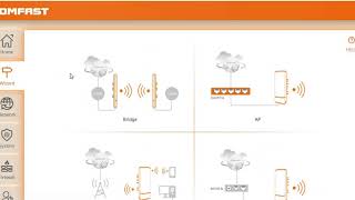 Comfast CF E120A - Bridge Station Mode