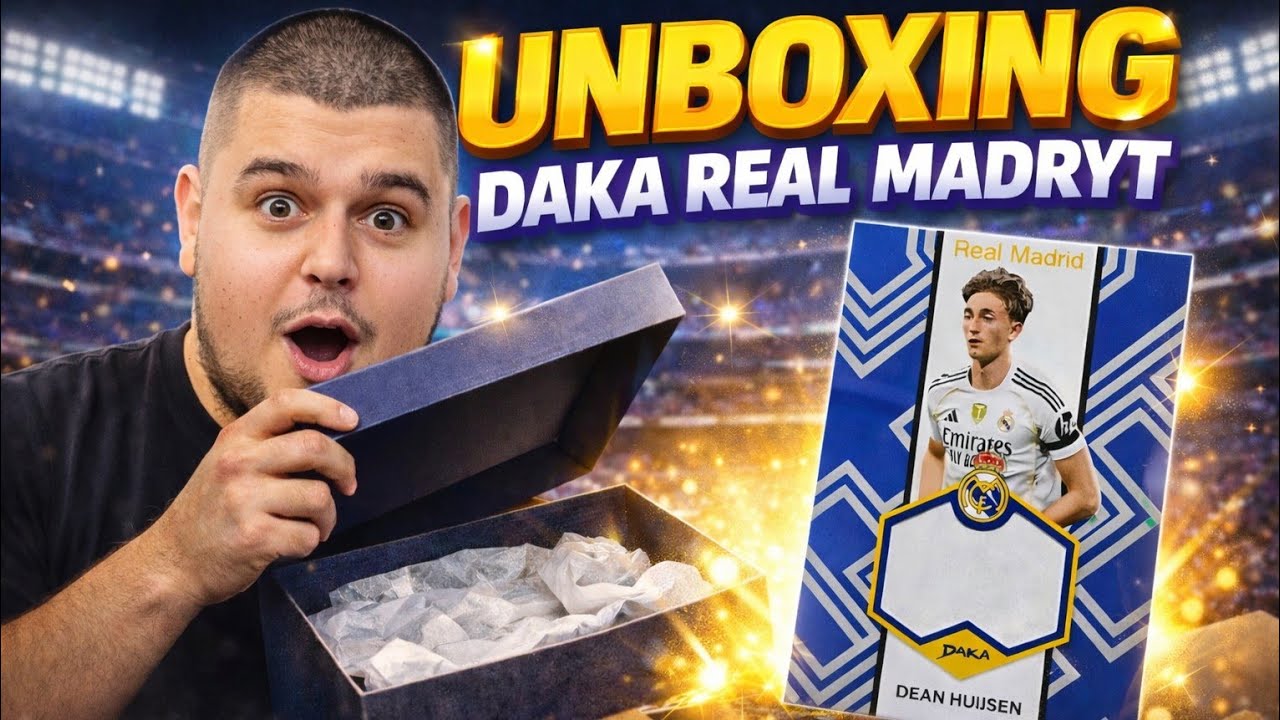 Unboxing DAKA REAL MADRYT/ FC BARCELONA TOP AUDIENCE