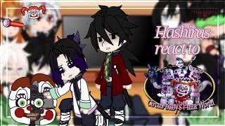 : //Hashiras react to "don't come crying"//GN//FNAF//