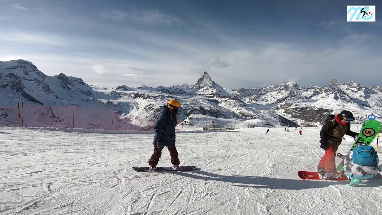Snowboard at Matterhorn Zermatt YouTube