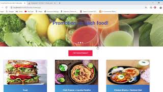 How To Create Food Ordering system complete  Project PHP MYSQLI , Learn complete project