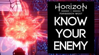 Lore of Horizon Forbidden West: Know Your Enemy