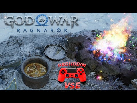 GOD OF WAR RAGNAROK ЧЕРЕЗ МИРЫ \ вилофрукт \ бентамская дыня \ эльфоголовик \ северная тыква