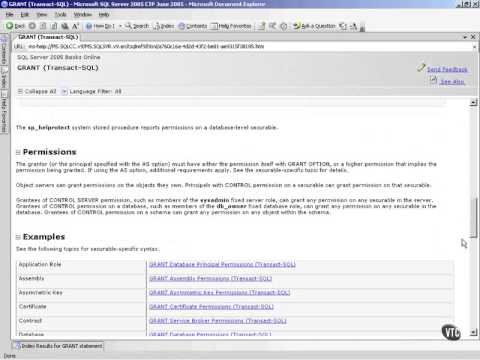SQL Server 2005 online training Video Tutorial lesson 4 14
