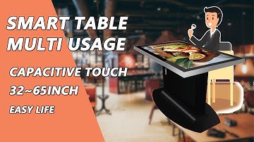 MWE842 LCD Multi Points Interactive Waterproof Touch Screen Coffee Table