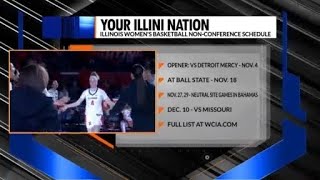 Illini women's basketball releases non-conference schedule
