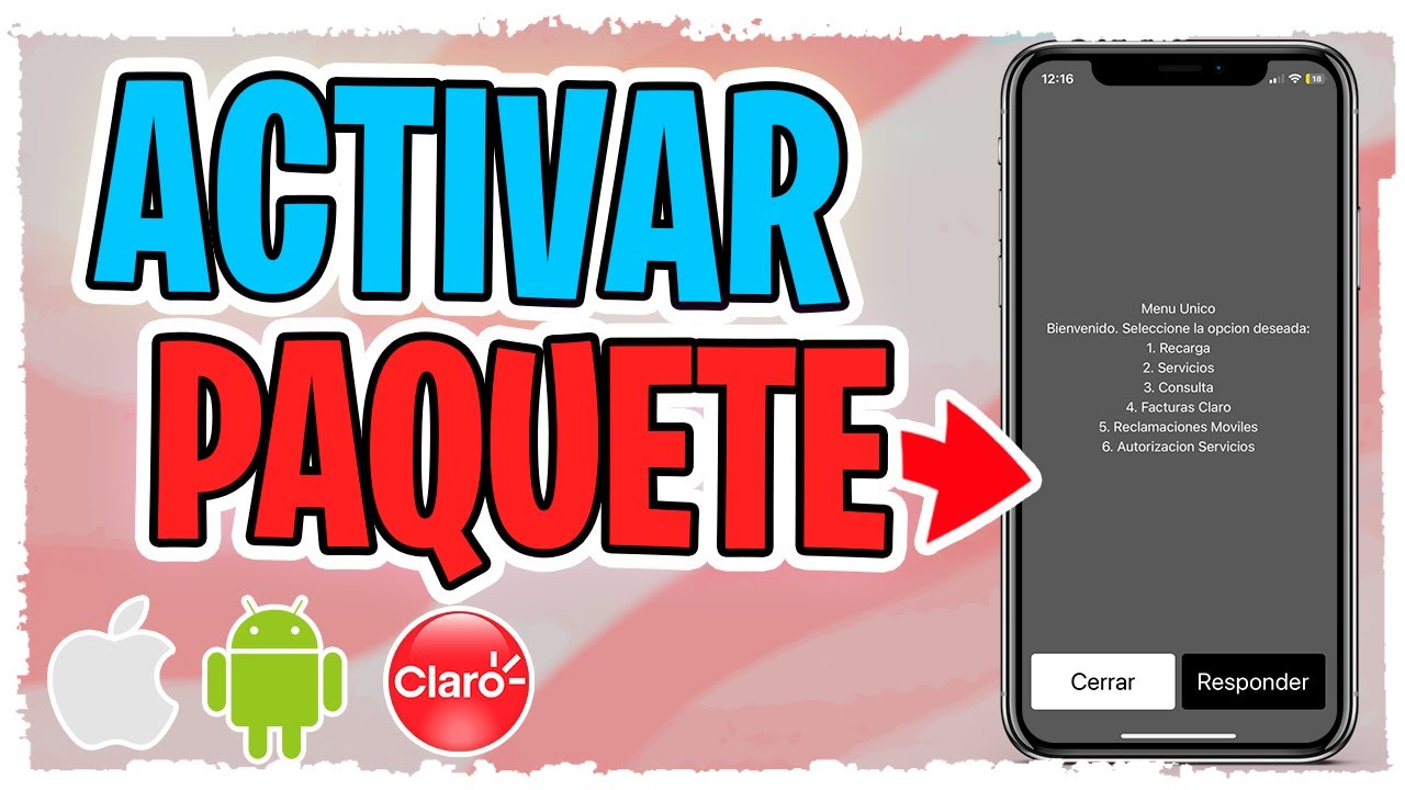 Como Activar un Paquetico de Claro YouTube