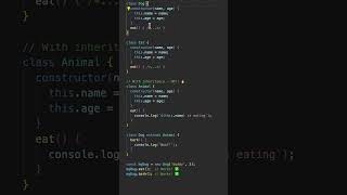 JavaScript Class Inheritance in 60 Seconds! 🔥